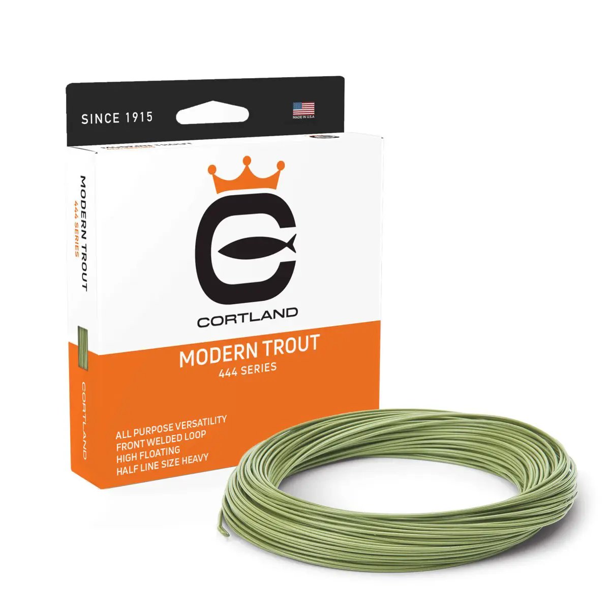 Modern Trout Moss Green by Cortland Line Company