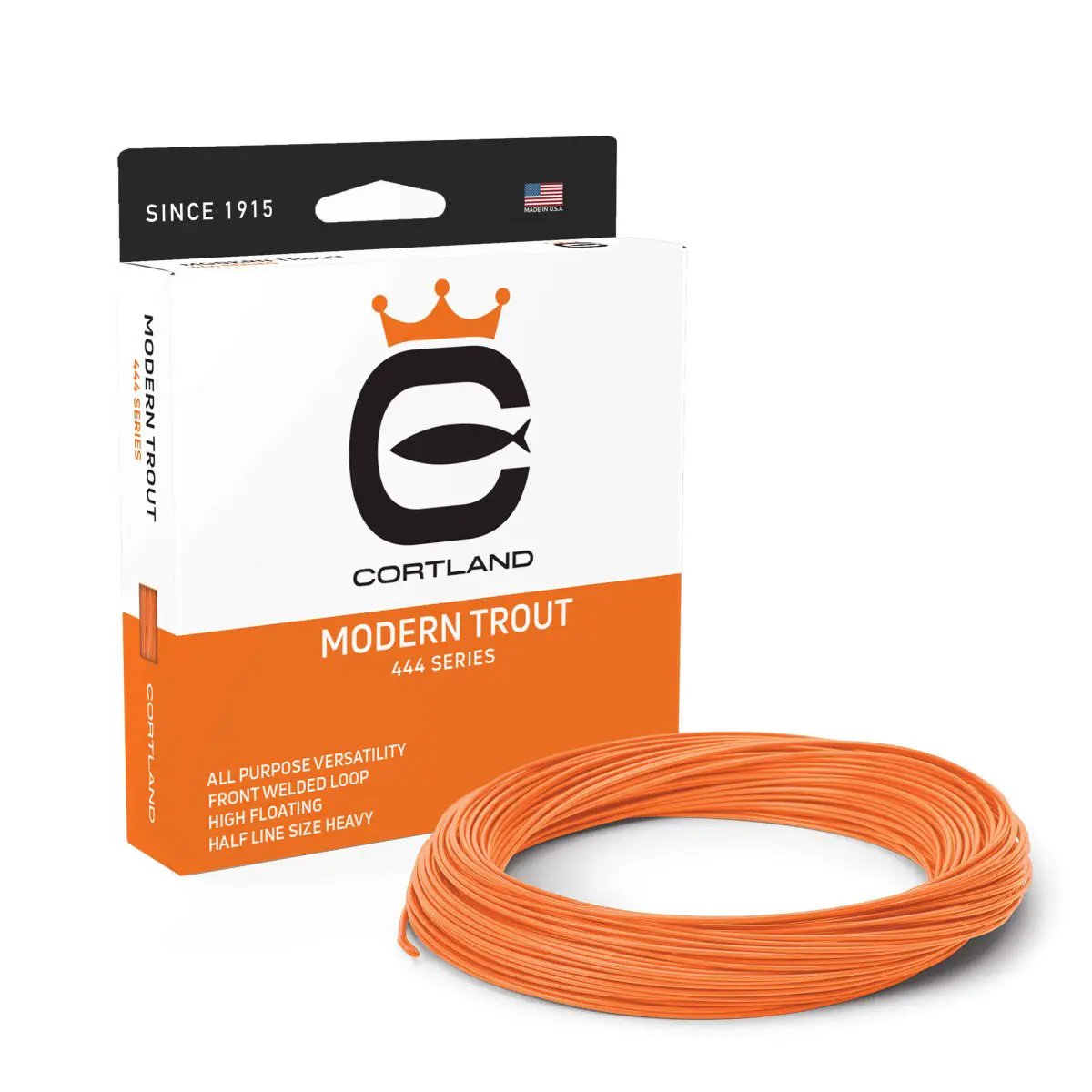 Modern Trout Orange by Cortland Line Company
