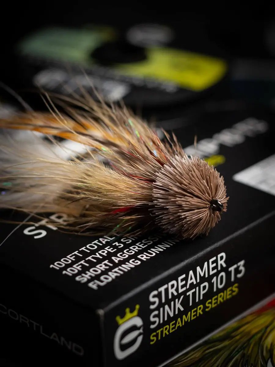 Streamer Sink Tip 10 T3 by Cortland Line Company