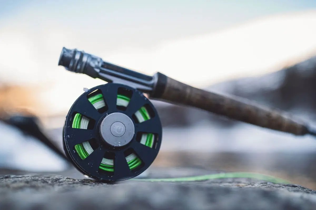 Trout Boss Chartreuse / White by Cortland Line Company