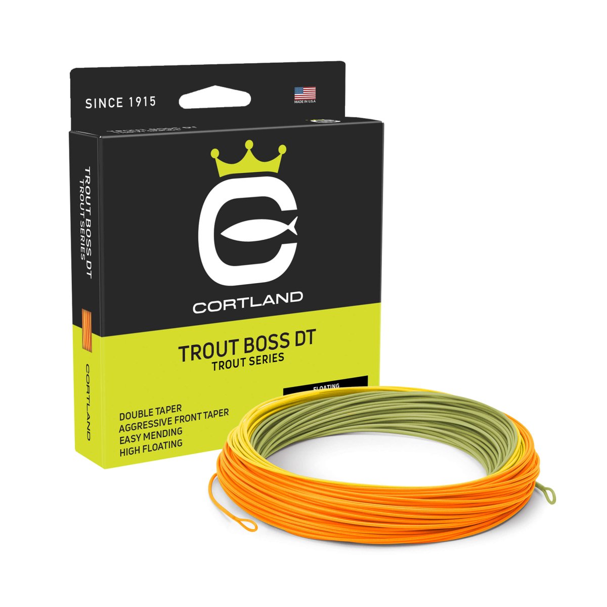 Trout Boss Double Taper by Cortland Line Company