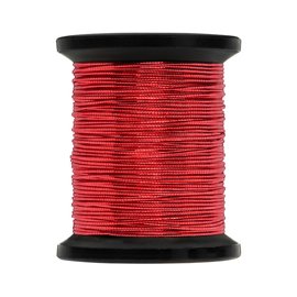 Uni French Oval Tinsel - Red - Feather Craft Fly Fishing