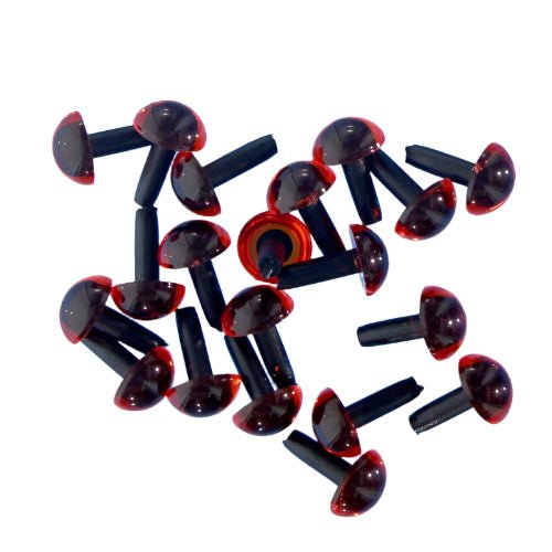 Enrico Puglisi - Enrico Puglisi Solid Plastic Eyes With Stem - Feather Craft Fly Fishing