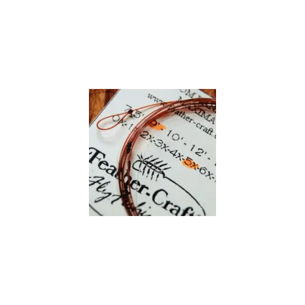 Feather Craft Custom Hand Tied Dry Fly Leaders by Feather Craft
