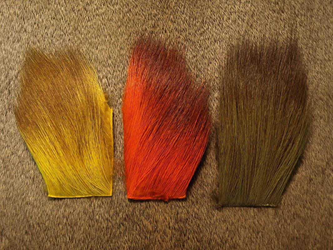 Feather Craft - Feather Craft Dyed Moose Body Hair - Feather Craft Fly Fishing