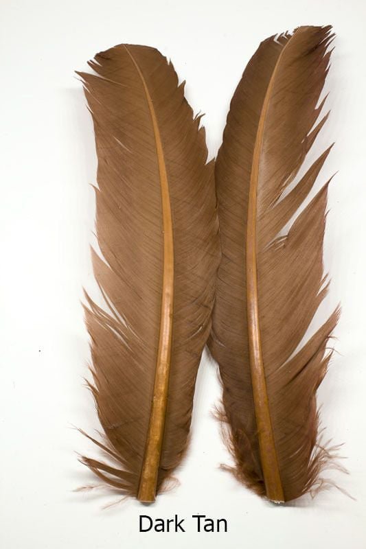 Feather Craft - Feather Craft Dyed Turkey Rounds - Feather Craft Fly Fishing