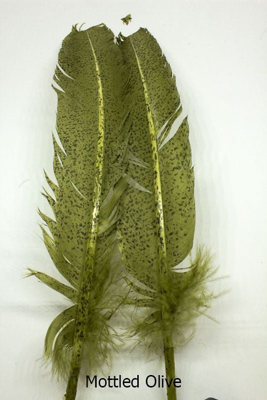 Feather Craft - Feather Craft Dyed Turkey Rounds - Feather Craft Fly Fishing
