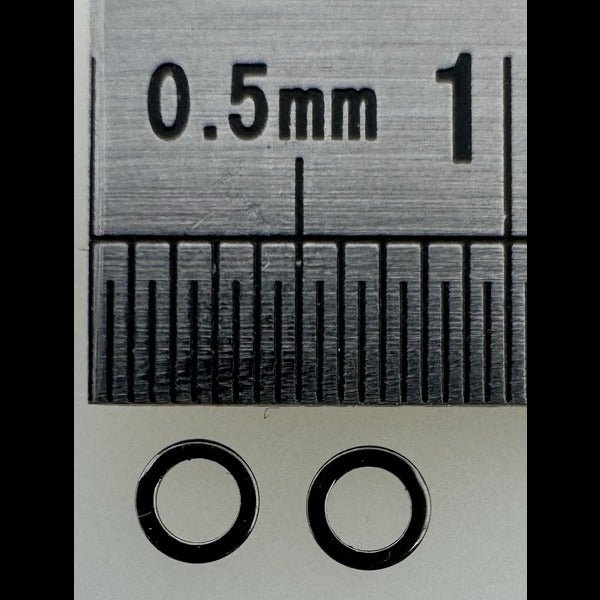 Feather Craft - Feather Craft Tiny Metal Leader Rings 2 - Feather Craft Fly Fishing
