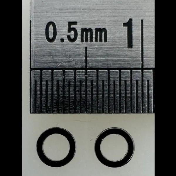 Feather Craft - Feather Craft Tiny Metal Leader Rings 3 - Feather Craft Fly Fishing