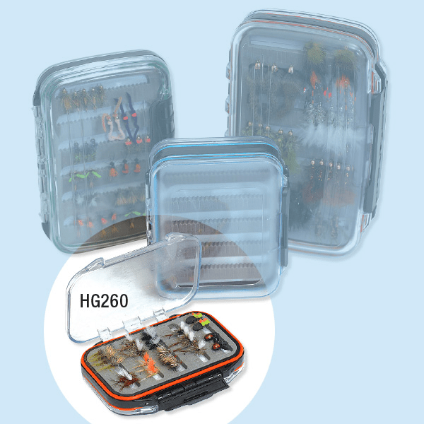 Feather Craft - Feather Craft Waterproof Fly Box - Midge - Feather Craft Fly Fishing