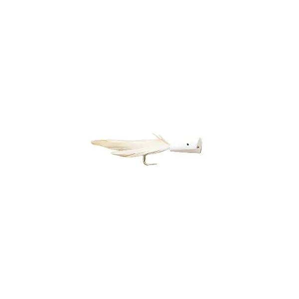 Feather Craft White Baitfish Popper by Feather Craft