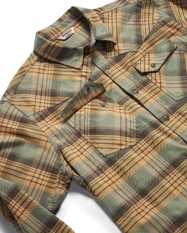 Feather Craft Fly Fishing - Simms Bracket Flannel Shirt - Feather Craft Fly Fishing