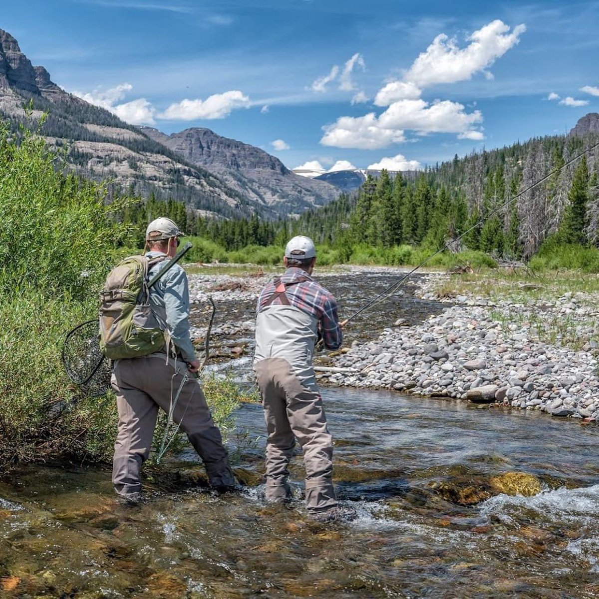 Feather Craft - Wyoming Hosted Travel: Wind River Range - Feather Craft Fly Fishing