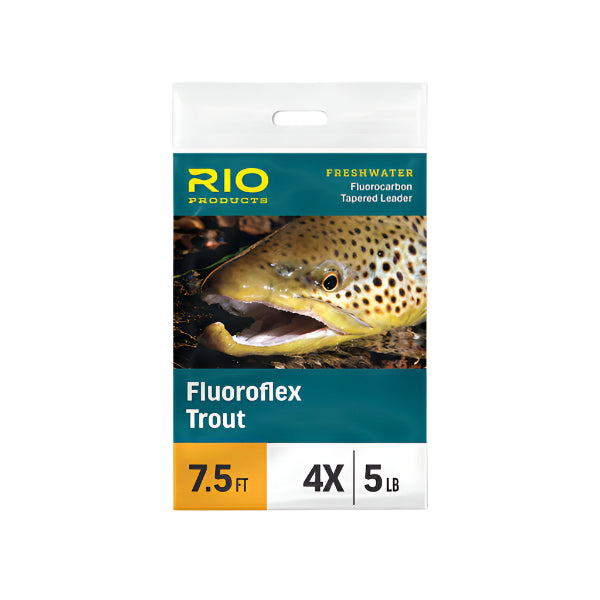 Rio Knotless Fluoroflex 9-Foot Tapered Leaders - Feather Craft Fly Fishing