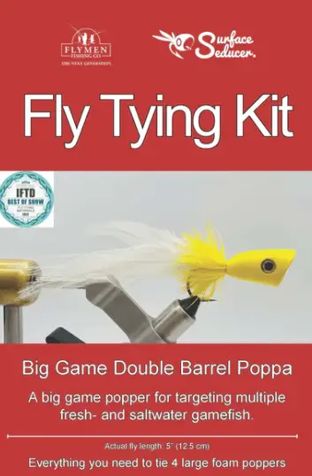Big Game Poppa Fly Tying Kit by Flymen Fishing Company