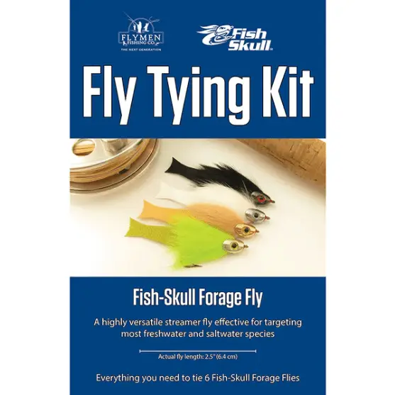 Fish-Skull Forage Fly Tying Kit by Flymen Fishing Company