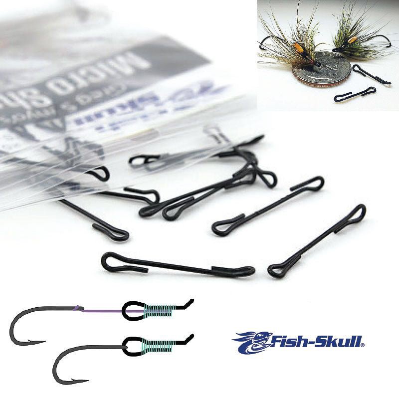 Flymen Fishing Company - Fish Skull Senyos Micro Shanks - Feather Craft Fly Fishing