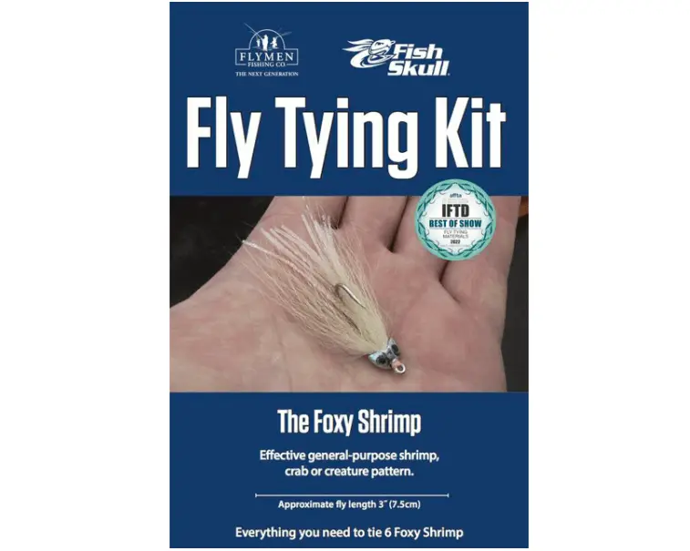 Foxy Shrimp Fly Tying Kit by Flymen Fishing Company