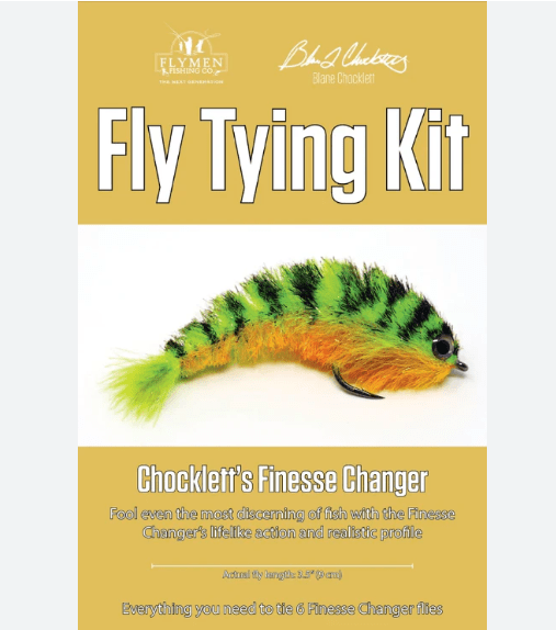 Flymen Fishing Company - Minnow Changer Fly Tying Kit 2/0 - Feather Craft Fly Fishing