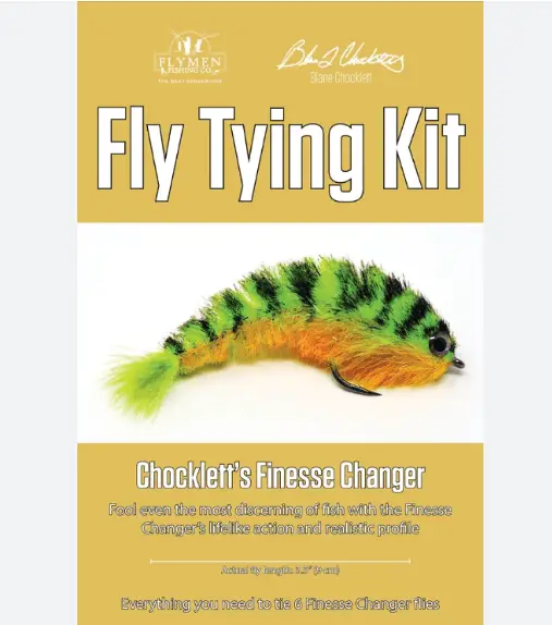 Minnow Changer Fly Tying Kit #2/0 by Flymen Fishing Company