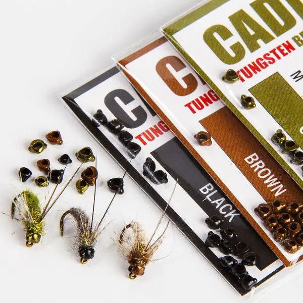 Nymph Head Evolution "Caddis" Tungsten Bead Heads by Flymen Fishing Company