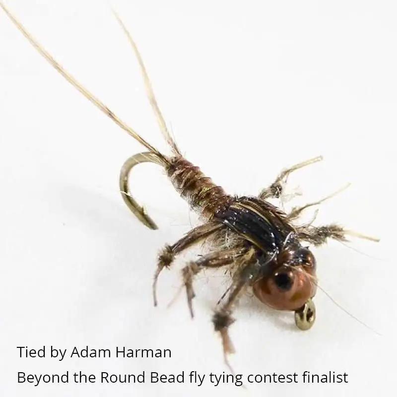 Nymph Head Evolution "Mayfly Clingers & Crawlers" Tungsten Bead Heads by Flymen Fishing Company