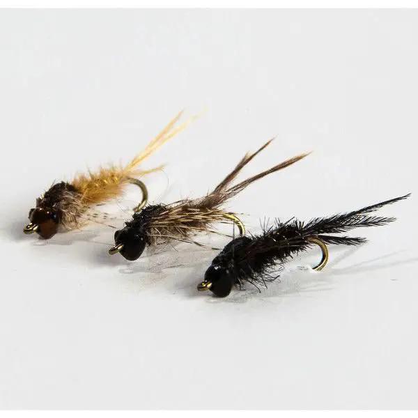Nymph Head Evolution "Mayfly Swimmers & Burrowers" Tungsten Bead Heads by Flymen Fishing Company