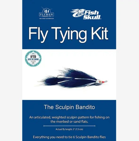 Sculpin Bandito Fly Tying Kit by Flymen Fishing Company