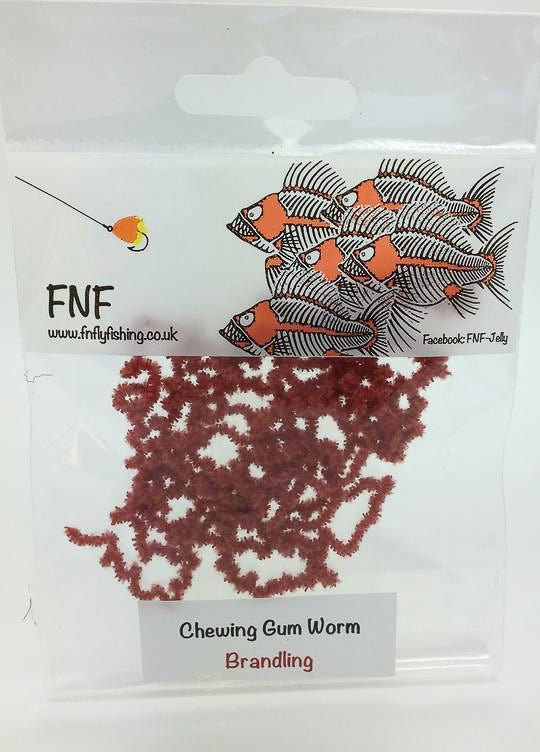 FNF - FNF Chewing Gum Worm 3Mm Soft Chenille - Feather Craft Fly Fishing