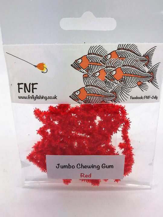 FNF - FNF Jumbo Chewing Gum Worm 5mm Chenille - Feather Craft Fly Fishing