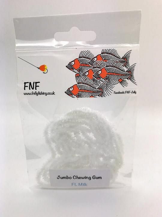 FNF - FNF Jumbo Chewing Gum Worm 5mm Chenille - Feather Craft Fly Fishing