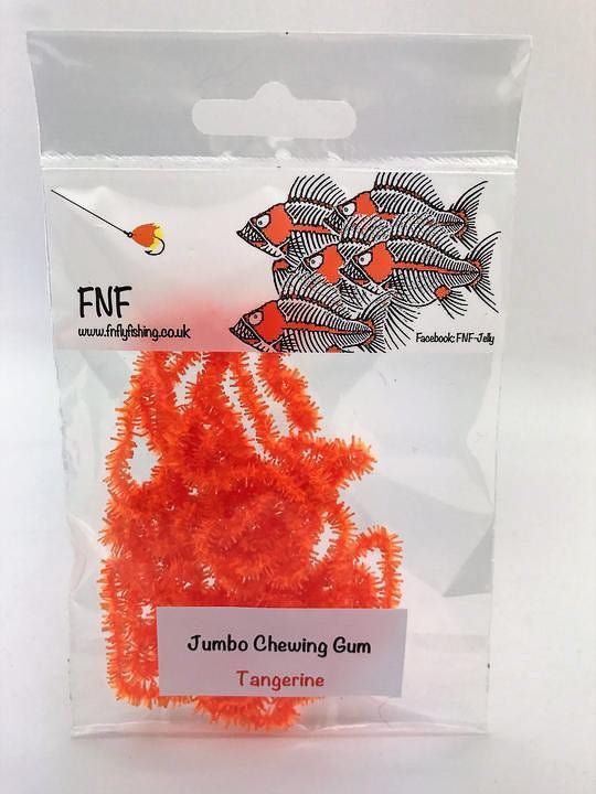 FNF - FNF Jumbo Chewing Gum Worm 5mm Chenille - Feather Craft Fly Fishing