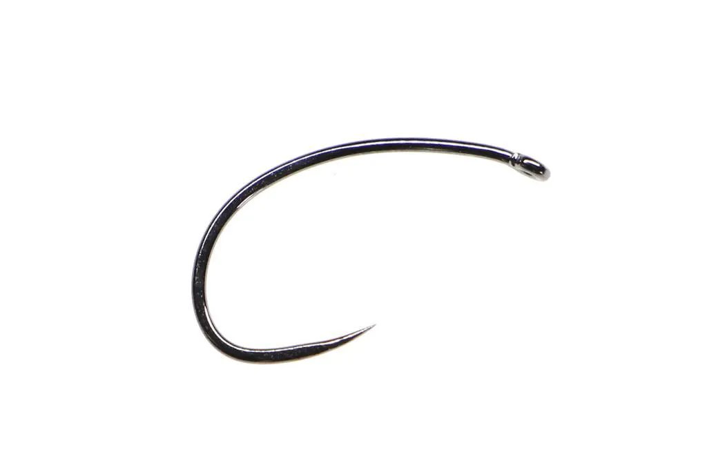 Fulling Mill Fm5065 Czech Nymph Barbless Black Nickel Hook by Fulling Mill