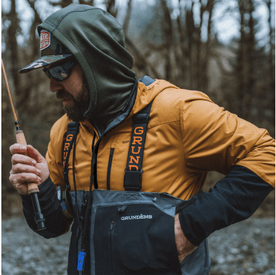 Grundens - Grundens Turbulence Hybrid Hoodie - Feather Craft Fly Fishing