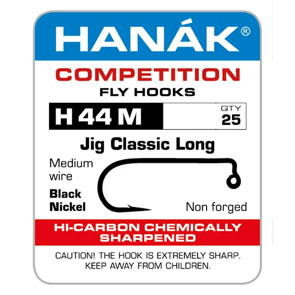 Hanak - Hanak H 44M Jig Classic Long Hooks - Feather Craft Fly Fishing