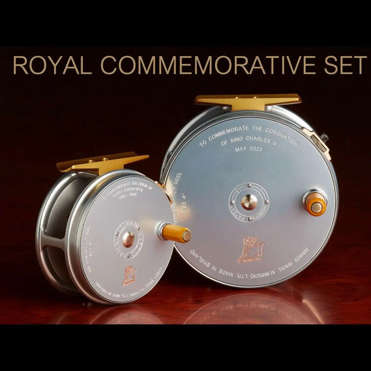 Limited Edition: Hardy Royal Commemorative Perfect Reel Set by Hardy