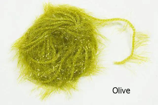 100% Trilobal Krystal Hackle by Hareline Dubbin