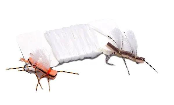 Chubby White Wing Material by Hareline Dubbin