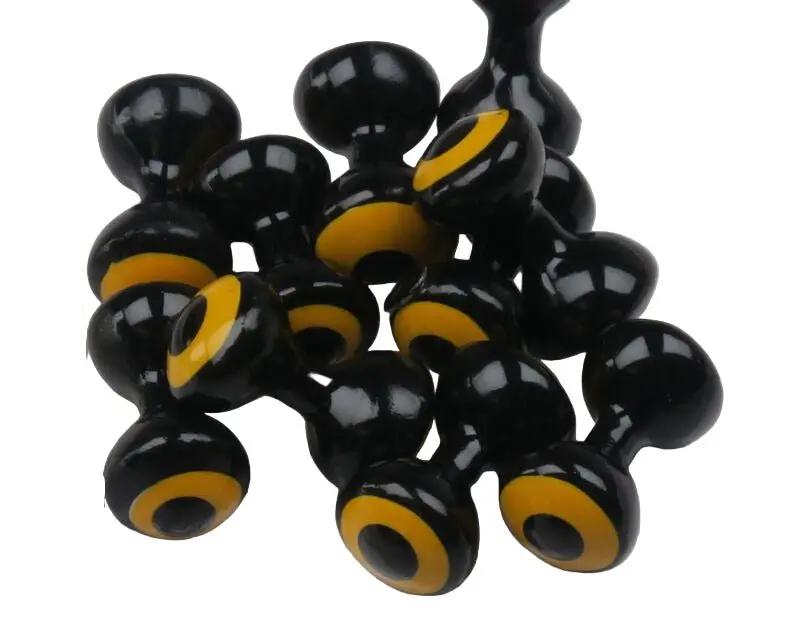 Double Pupil Lead Eyes by Hareline Dubbin