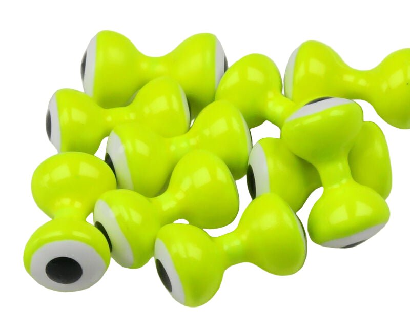 Hareline Dubbin - Double Pupil Lead Eyes - Feather Craft Fly Fishing