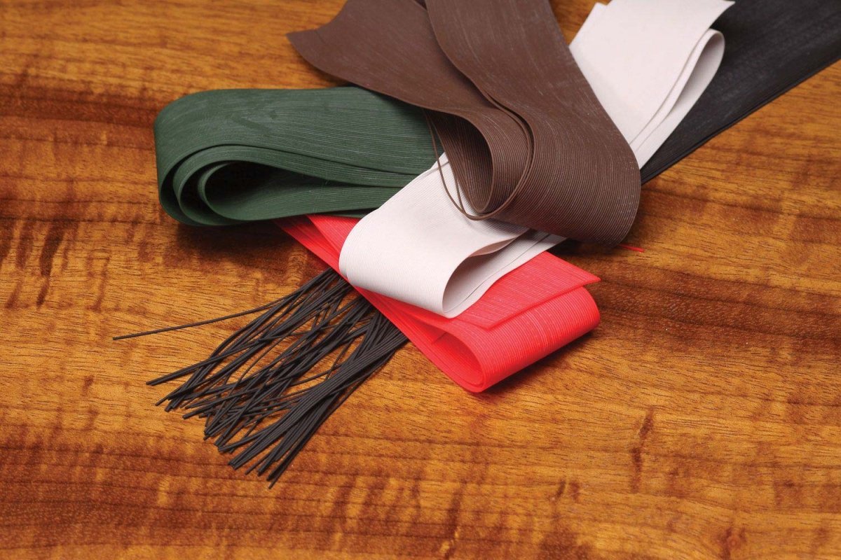 Hareline Dubbin - Fine Round Rubber Legs - Feather Craft Fly Fishing