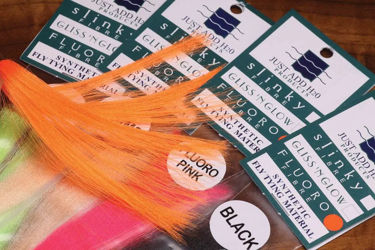 Fluoro Fiber by Hareline Dubbin
