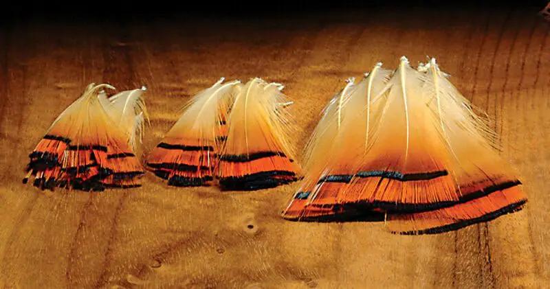 Golden Pheasant Tippets by Hareline Dubbin