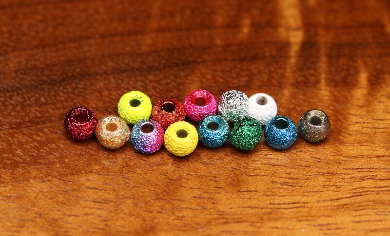 Hareline Dubbin - Gritty Brass Beads - Feather Craft Fly Fishing