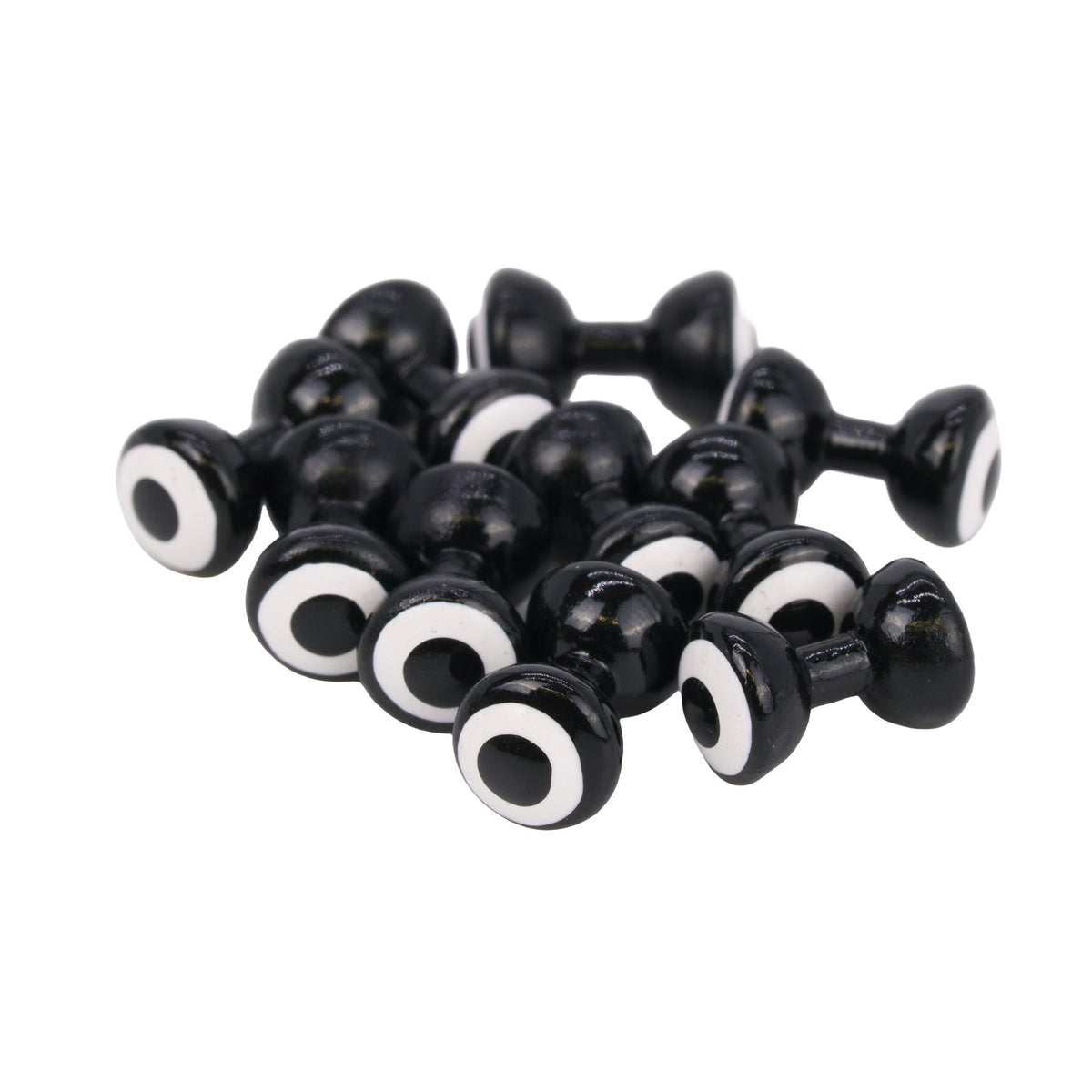 Hareline Dubbin - Hareline Double Pupil Lead Eyes - Feather Craft Fly Fishing