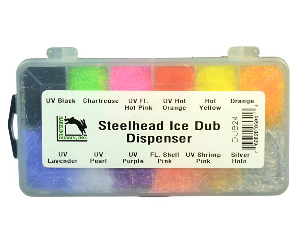 Hareline Dubbin - Hareline Steelhead Ice Dubbing Dispenser - Feather Craft Fly Fishing