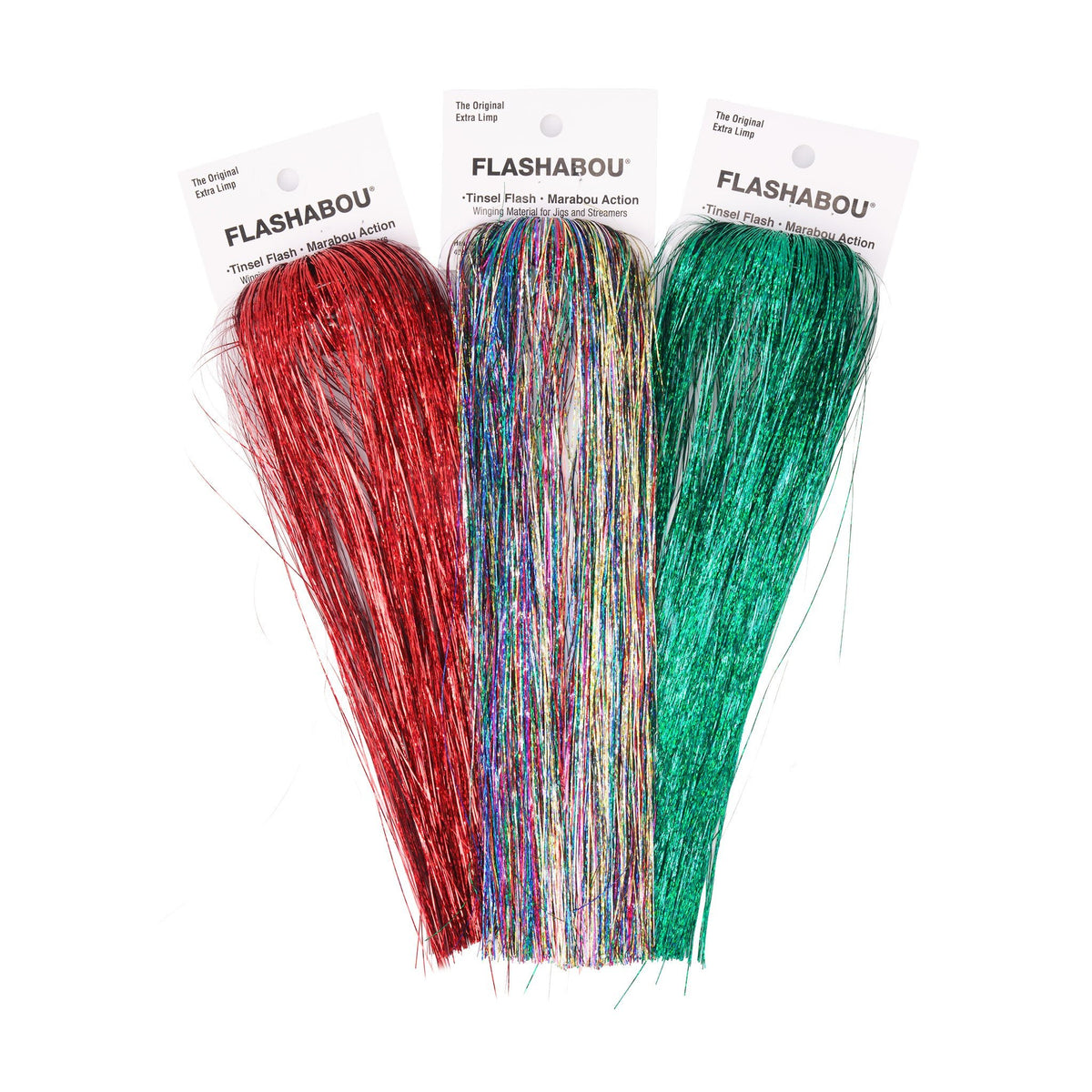 Hareline Dubbin - Hedron Holographic Flashabou - Feather Craft Fly Fishing