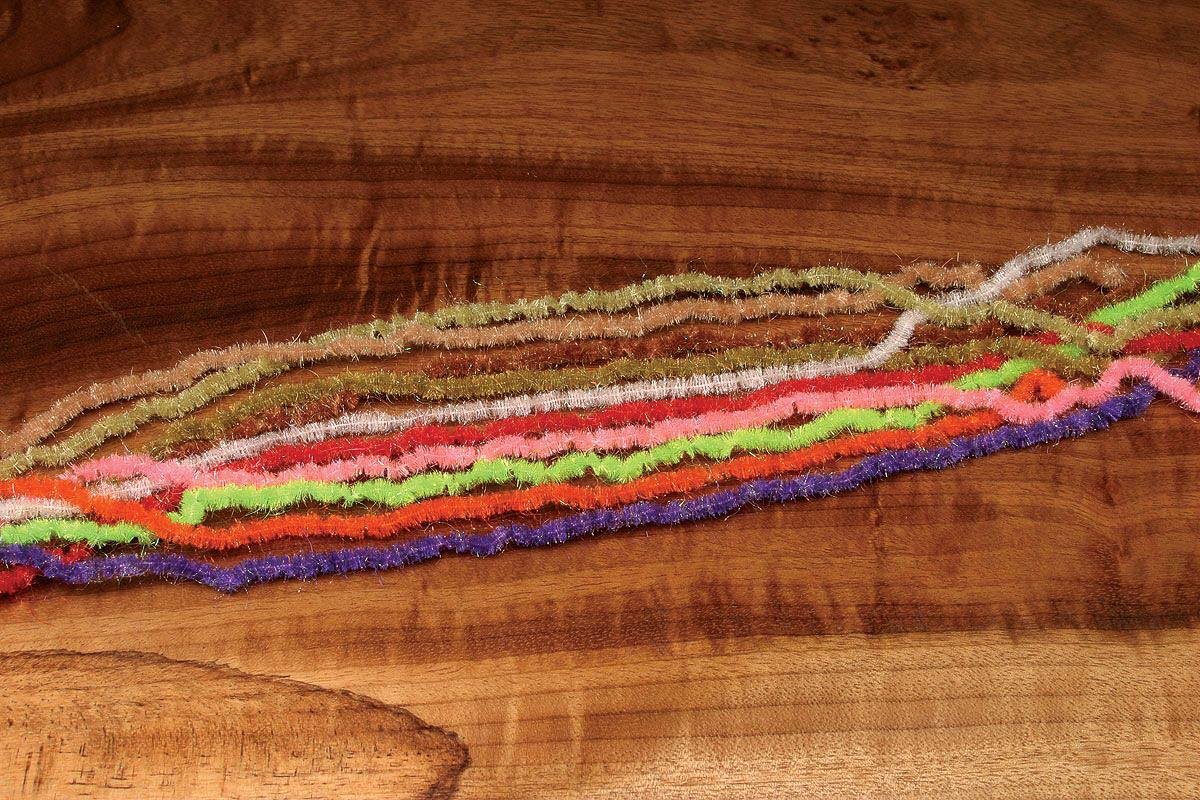 Hareline Dubbin - Ice Dub Chenille - Feather Craft Fly Fishing