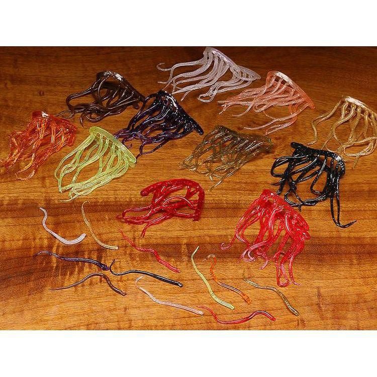 Hareline Dubbin - Mini Squiggle Worms - Feather Craft Fly Fishing