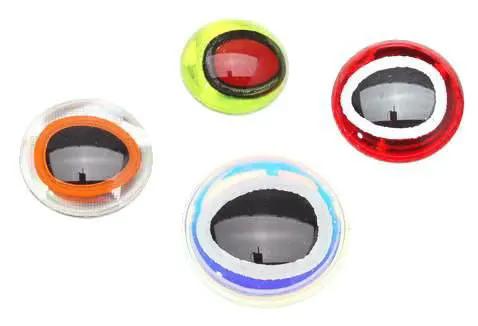 Oval 3D Adhesive Eyes by Hareline Dubbin